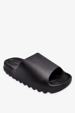 New Boto Modne Klapki Na Platformie Czarne Estella