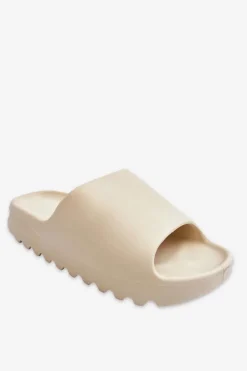 Klapki Na Platformie>Boto Modne Klapki Na Platformie Jasnobeżowe Estella