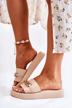 Klapki Damskie Klasyczne><noscript><img width=