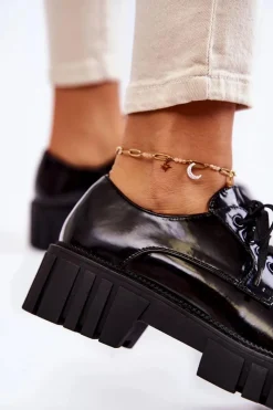 Półbuty Lakierowane><noscript><img width=