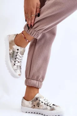 Discount Modne Niskie Trampki Big Star LL274043 Biało-Szare Damskie Trampki Damskie Big Star|Trampki Damskie Niskie