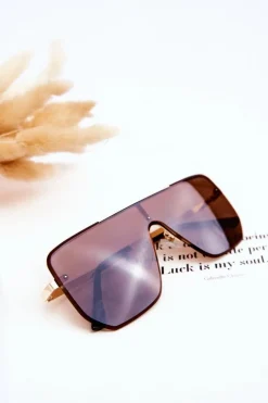 Sale Boto Modne Okulary Przeciwsłoneczne 400UV Prius V310 Złoto-Brązowe