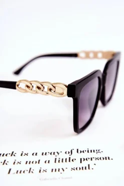 Online Boto Modne Okulary Przeciwsłoneczne V120043 Czarne