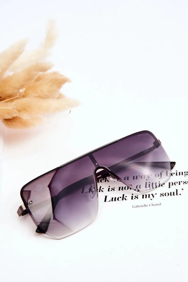 Okulary>Boto Modne Okulary Przeciwsłoneczne 400UV Prius V310 Gradient Grafitowo-Zielone