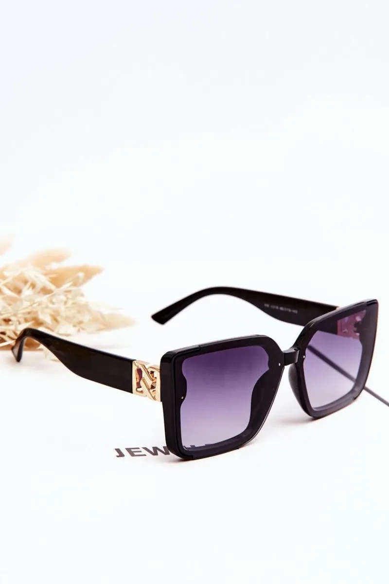 Okulary>PRIUS Modne Okulary Przeciwsłoneczne V219 Czarne