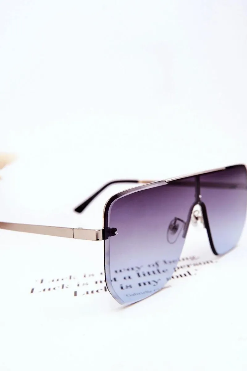 Outlet Boto Modne Okulary Przeciwsłoneczne 400UV Prius V310 Gradient Srebrno-Niebieskie