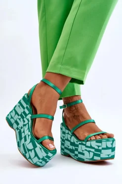 Sandały Na Koturnie><noscript><img width=