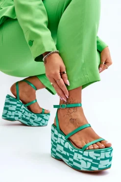 Sandały Na Koturnie><noscript><img width=