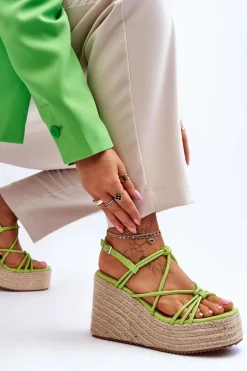 Sandały Na Koturnie><noscript><img width=