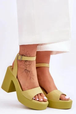 Sandały Na Obcasie><noscript><img width=