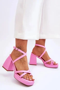 Sandały Na Obcasie><noscript><img width=