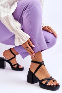 Sandały Na Obcasie><noscript><img width=