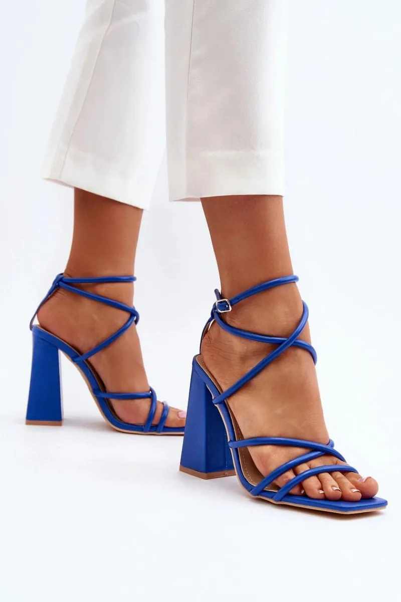 Modne Sandały Na Obcasie e Josette Damskie Sandały Na Obcasie