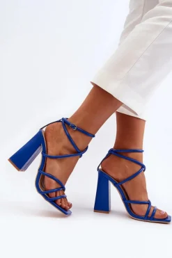 Modne Sandały Na Obcasie e Josette Damskie Sandały Na Obcasie