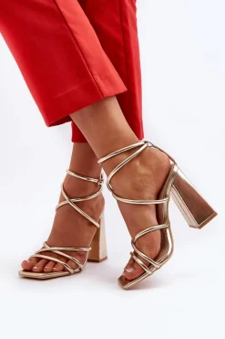 Sandały Na Obcasie><noscript><img width=