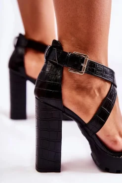 Sandały Na Obcasie><noscript><img width=