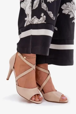 Sandały Na Obcasie><noscript><img width=