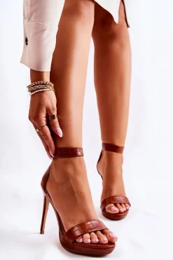 Sandały Na Obcasie><noscript><img width=