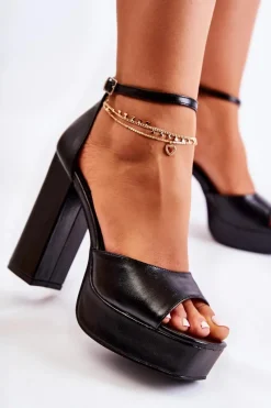 Sandały Na Obcasie><noscript><img width=