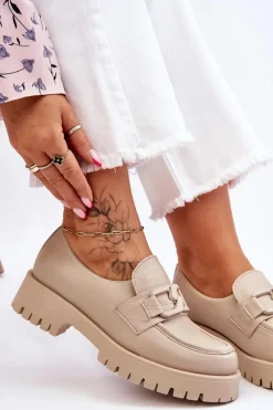 Półbuty Skórzane|Mokasyny Damskie Skórzane><noscript><img width=