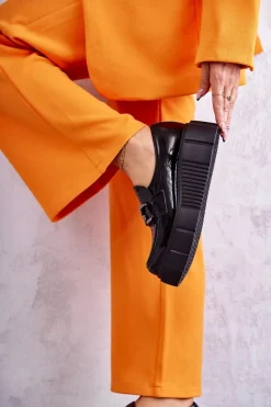 Półbuty Skórzane><noscript><img width=