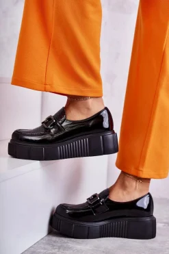 Półbuty Skórzane><noscript><img width=