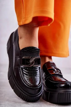 Półbuty Skórzane><noscript><img width=