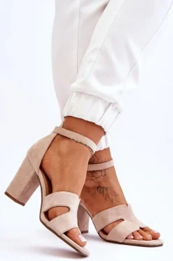 Sandały Na Obcasie><noscript><img width=