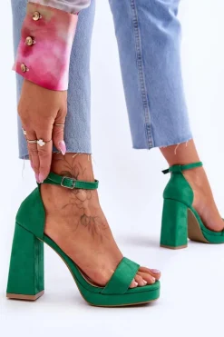 Sandały Na Obcasie><noscript><img width=