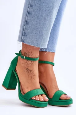 Sandały Na Obcasie><noscript><img width=