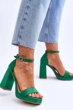 Sandały Na Obcasie><noscript><img width=