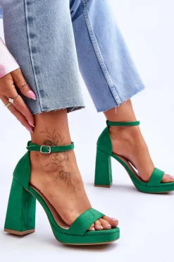 Sandały Na Obcasie><noscript><img width=