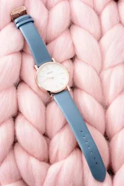 Hot Ernest Modny Skórzany Damski Zegarek