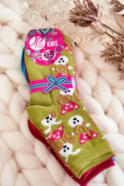 Skarpetki|Skarpetki>Just Play Młodzieżowe Śmieszne Skarpetki We Wzory 5-Pak Multikolor