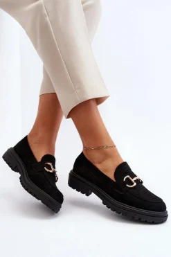 Loafersy Damskie|Mokasyny Płaskie><noscript><img width=