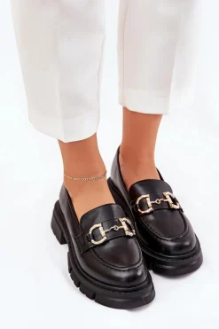 Mokasyny Płaskie|Mokasyny Damskie Skórzane><noscript><img width=