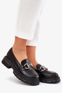 Mokasyny Płaskie|Mokasyny Damskie Skórzane><noscript><img width=