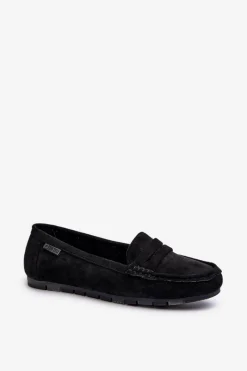 Loafersy Damskie|Mokasyny Damskie Zamszowe><noscript><img width=