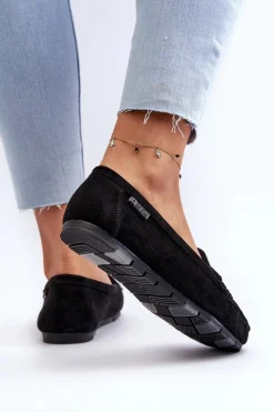 Loafersy Damskie|Mokasyny Damskie Zamszowe><noscript><img width=