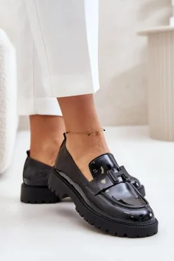 Loafersy Damskie|Mokasyny Płaskie><noscript><img width=