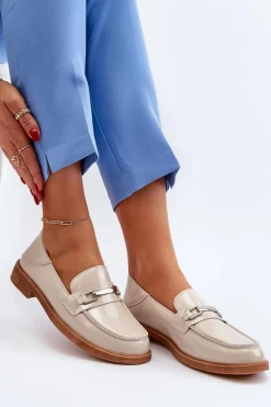 Mokasyny Damskie Lakierowane><noscript><img width=