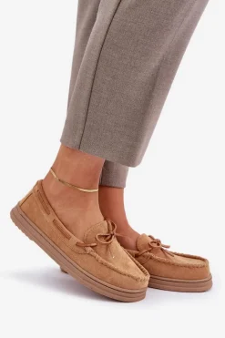 Loafersy Damskie|Mokasyny Na Platformie><noscript><img width=