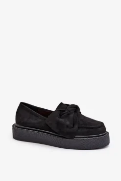 Loafersy Damskie|Mokasyny Na Platformie><noscript><img width=