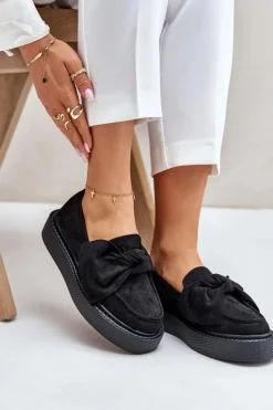 Loafersy Damskie|Mokasyny Na Platformie><noscript><img width=