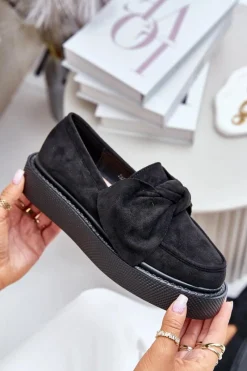 Loafersy Damskie|Mokasyny Na Platformie><noscript><img width=