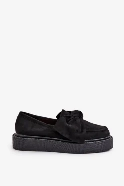 Loafersy Damskie|Mokasyny Na Platformie><noscript><img width=