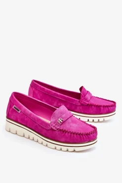 Online Boto Mokasyny Damskie Na Platformie Fuksja Mirren