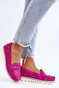 Online Boto Mokasyny Damskie Na Platformie Fuksja Mirren