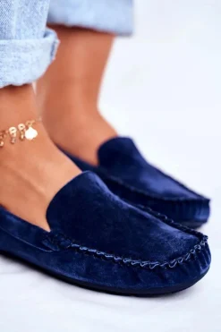 Mokasyny Damskie Zamszowe><noscript><img width=