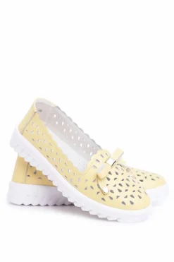 Mokasyny Damskie Skórzane><noscript><img width=